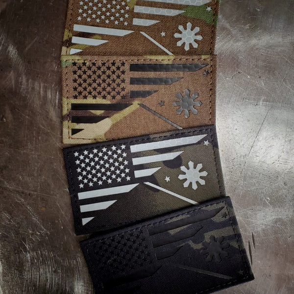Filipino/American IR Flag Patch